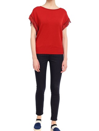 Оранжевая футболка MAX&CO: фото 1 - Invogue